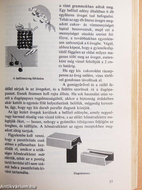 Házi gyümölcs- és zöldségfeldolgozás