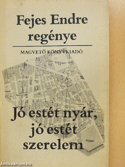 Jó estét nyár, jó estét szerelem
