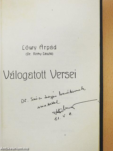 Lőwy Árpád válogatott versei