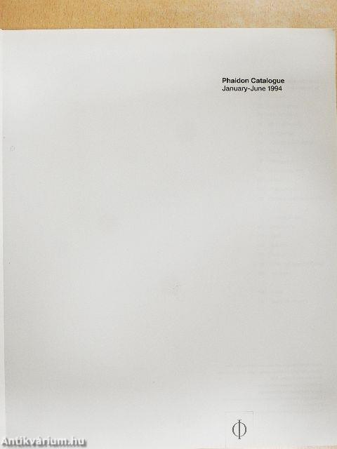 Phaidon Catalogue January-June 1994