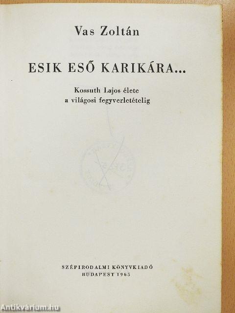 Esik eső karikára...