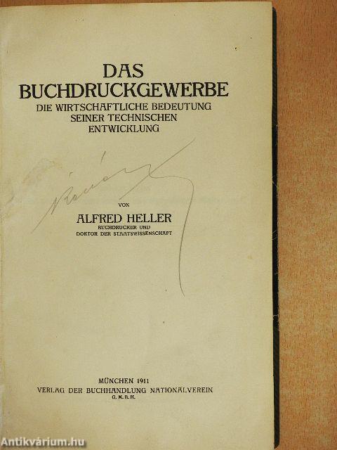 Das Buchdruckgewerbe