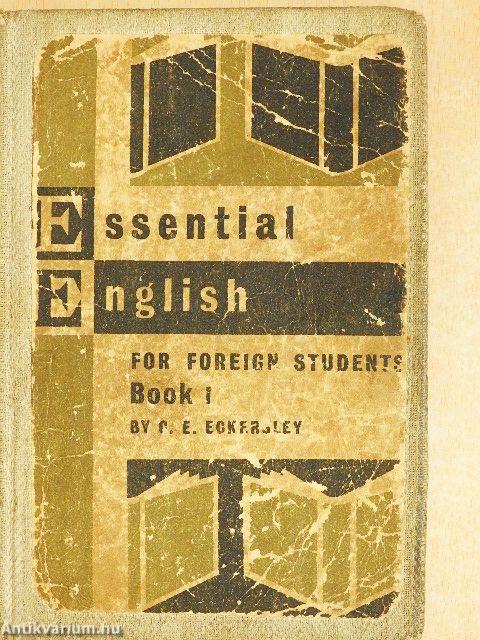 Essential English for Foreign Students Book 1.