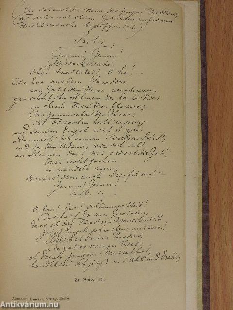 Richard Wagner an Mathilde Wesendonk