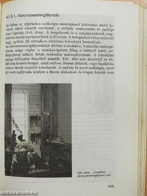 A fa esztergályozása