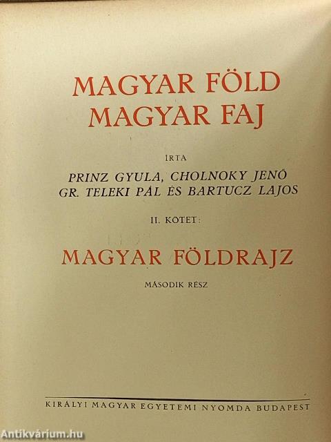 Magyar föld, magyar faj II.