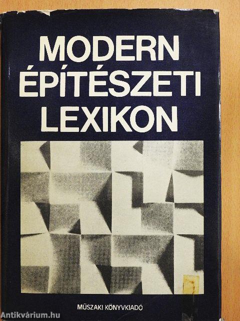 Modern építészeti lexikon