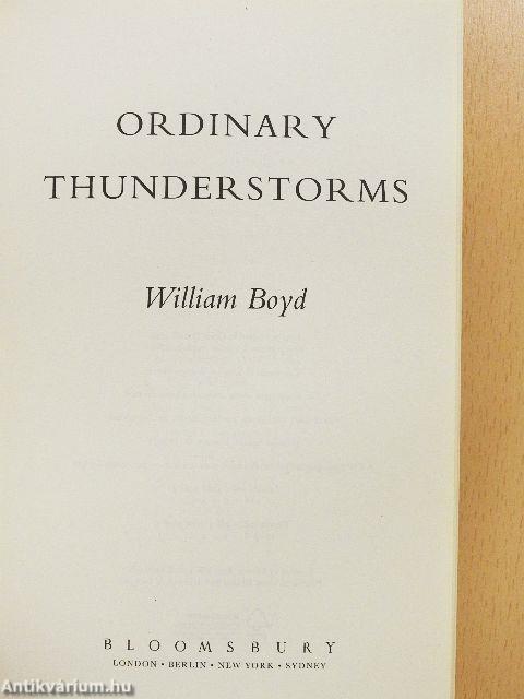 Ordinary Thunderstorms