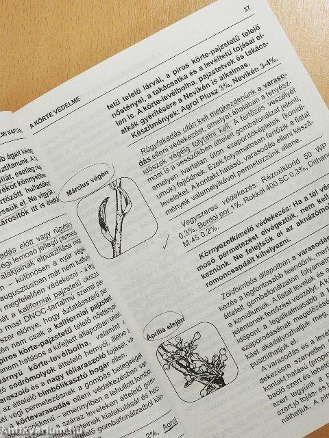 Kertészek növényvédelmi naptára