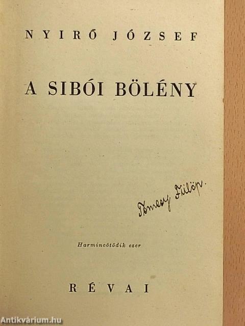 A sibói bölény I-II.