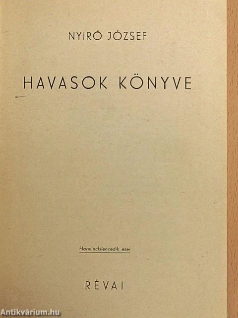 Havasok könyve