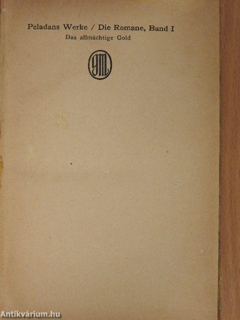 Das allmächtige Gold