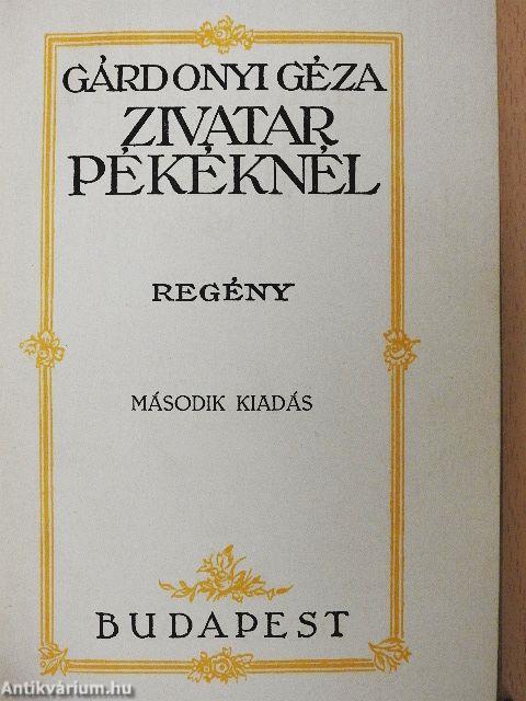 Zivatar pékéknél