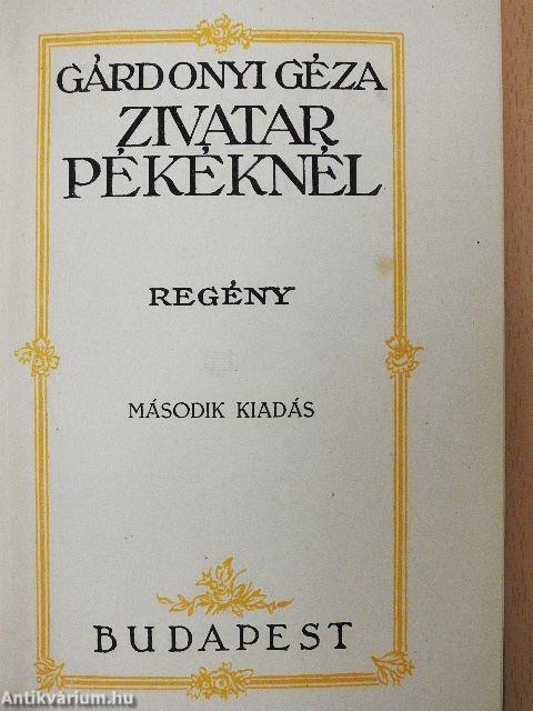 Zivatar pékéknél