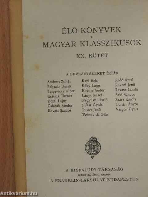 Petőfi Sándor munkái IV.
