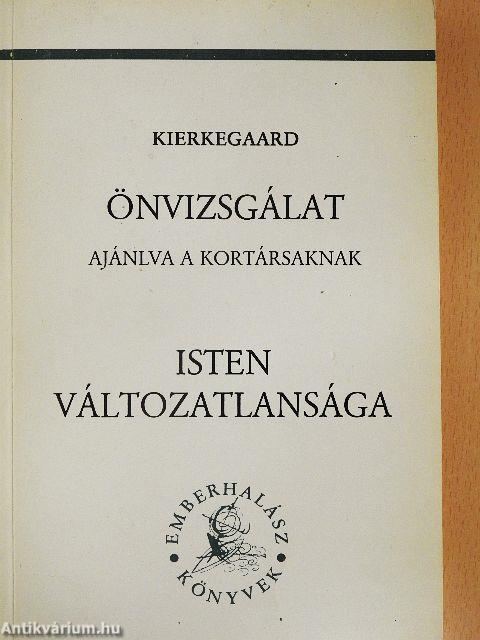 Önvizsgálat/Isten változatlansága