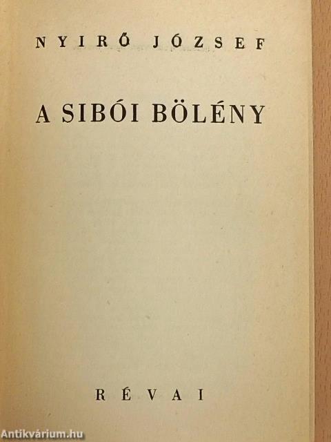 A sibói bölény I-II.