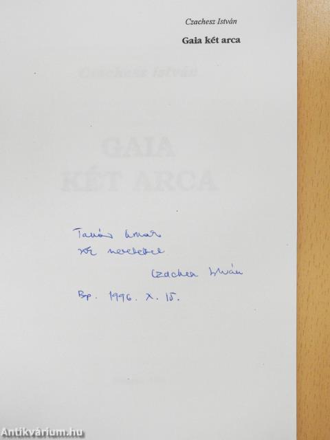 Gaia két arca (dedikált példány)