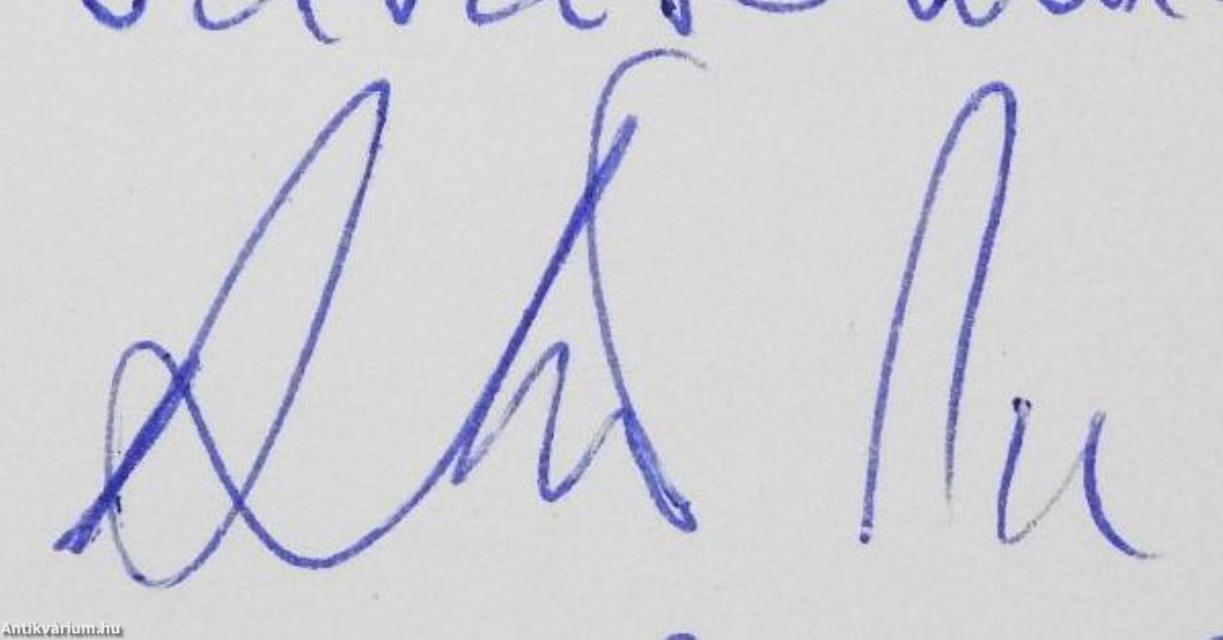 Újjászületés (dedikált példány)