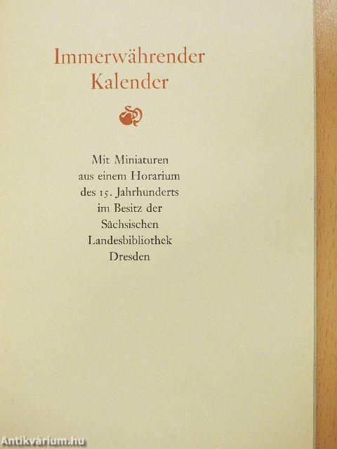 Immerwährender Kalender