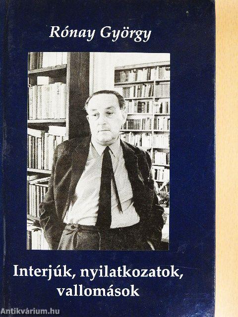 Interjúk, nyilatkozatok, vallomások