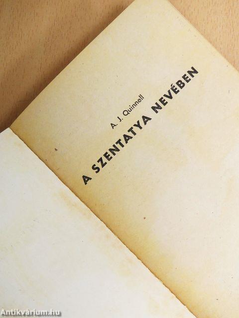 A szentatya nevében