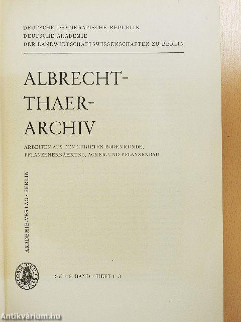 Albrecht-Thaer-archiv
