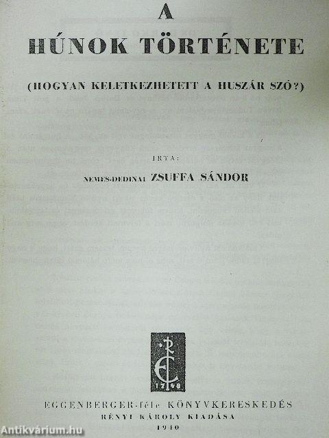 A húnok története
