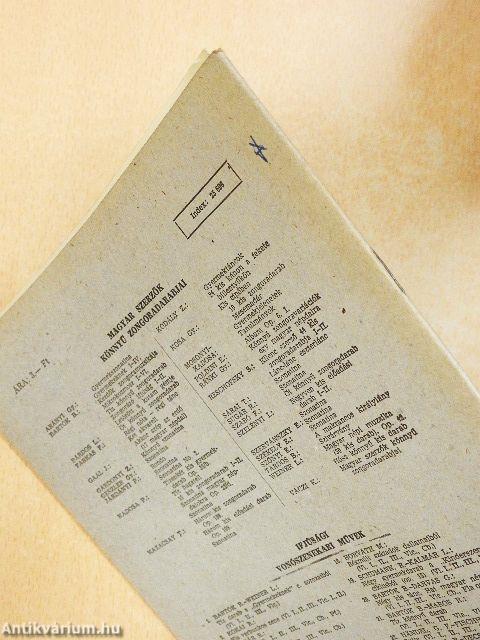 Parlando 1964. január