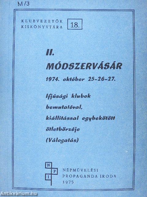 II. Módszervásár