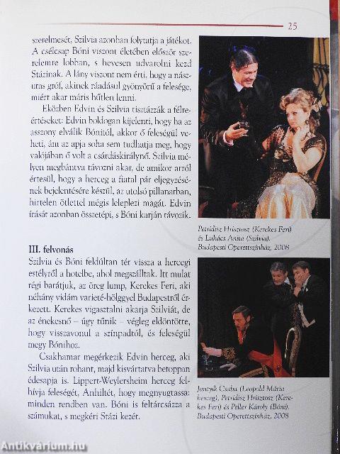 Kálmán Imre: A csárdáskirálynő - CD-vel