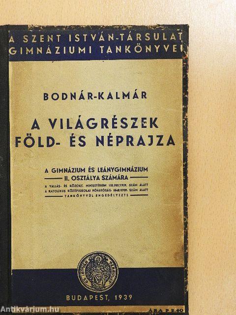 A világrészek föld- és néprajza