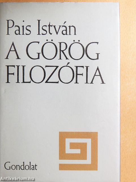 A görög filozófia