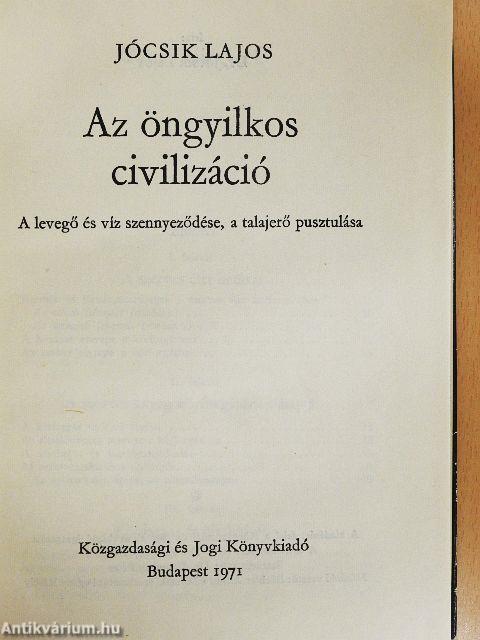 Az öngyilkos civilizáció
