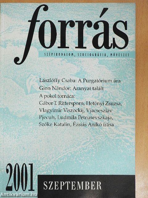Forrás 2001. szeptember