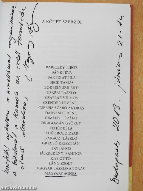 Körkép 2013 (dedikált példány)