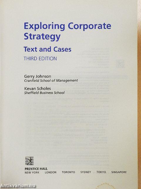 Exploring Corporate Strategy