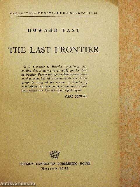 The Last Frontier