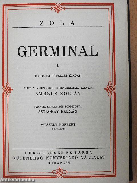 Germinal I-III./Chabre úr osztrigái