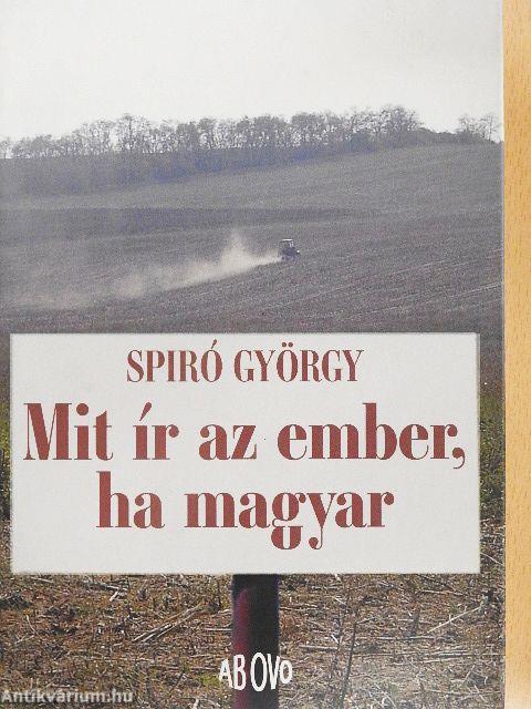 Mit ír az ember, ha magyar