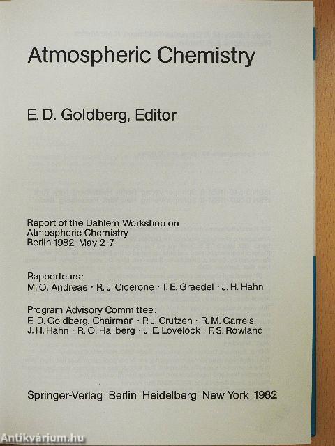 Atmospheric Chemistry