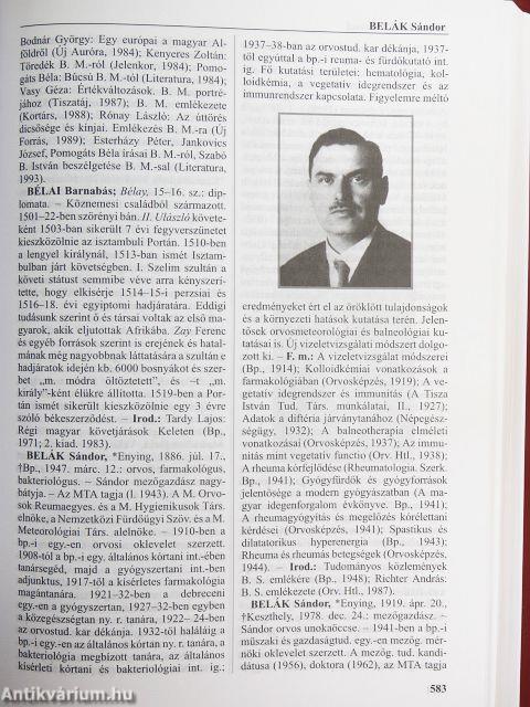 Új magyar életrajzi lexikon I-VI.