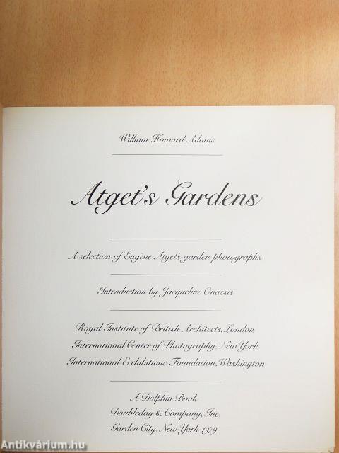 Atget's Gardens