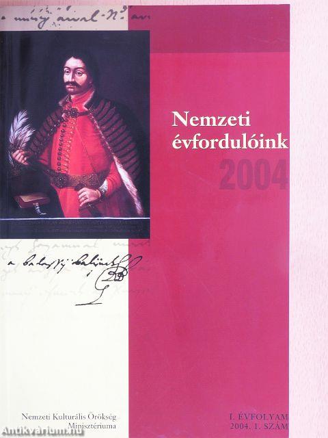 Nemzeti évfordulóink 2004