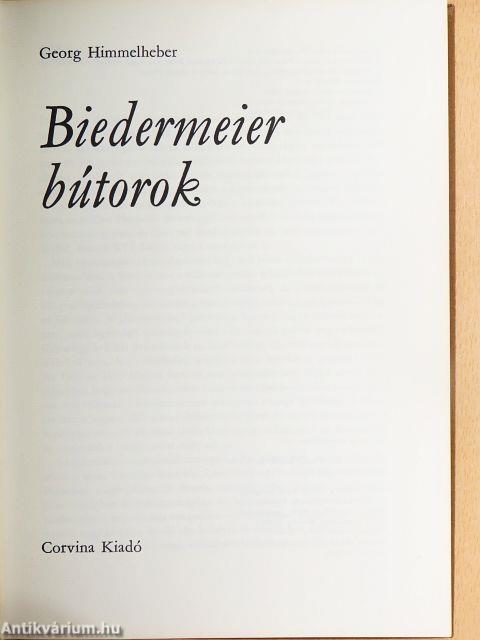 Biedermeier bútorok