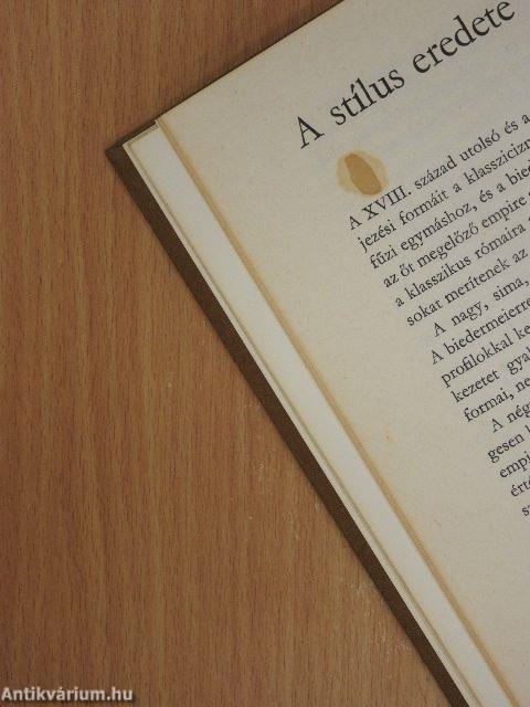 Biedermeier bútorok