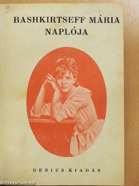 Bashkirtseff Mária naplója