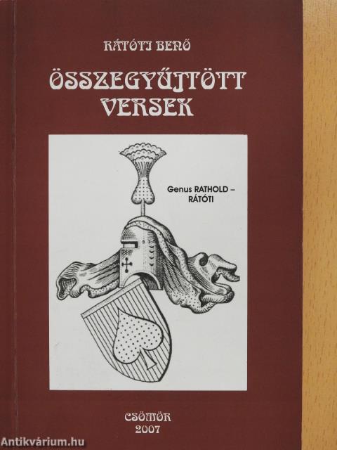 Összegyűjtött versek (dedikált példány)