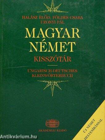 Magyar-német kisszótár