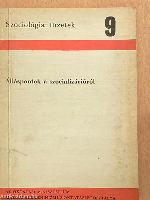 Álláspontok a szocializációról
